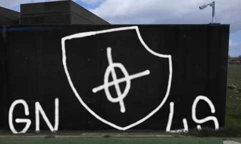 Graffiti artwork by NiebieskiVandals