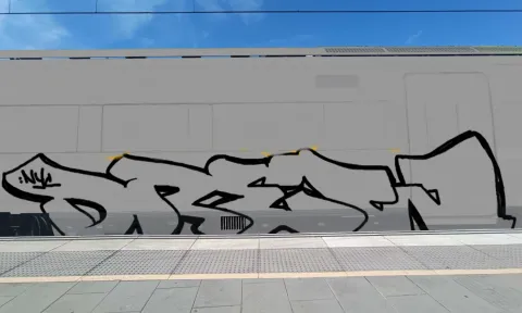 Graffiti artwork by Drew