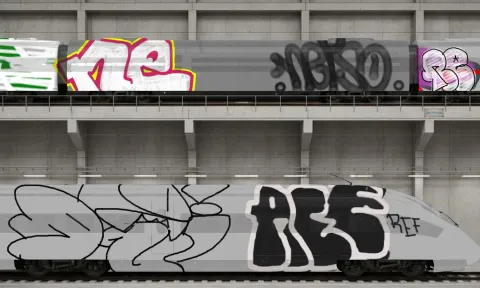 Graffiti artwork by NERSOH