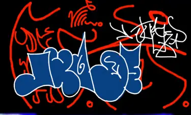 Live drawing on Deep Blue