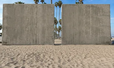 Beach Wall graffiti wall