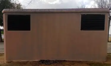 Electric Box graffiti wall